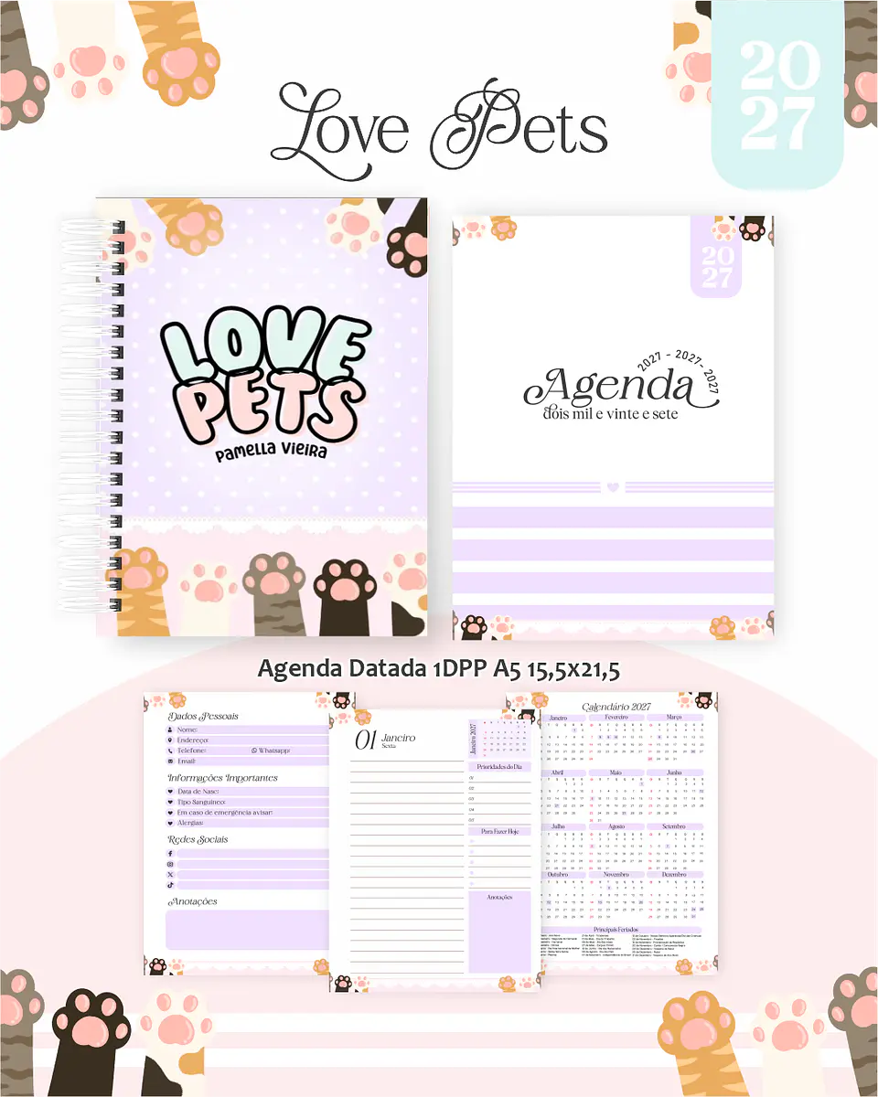 Arquivo Encadernação Love Pets Combo 2027 4