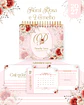 Arquivo Encadernação Floral Rosa e Vermelho Combo 2027 - Thumbnail 4