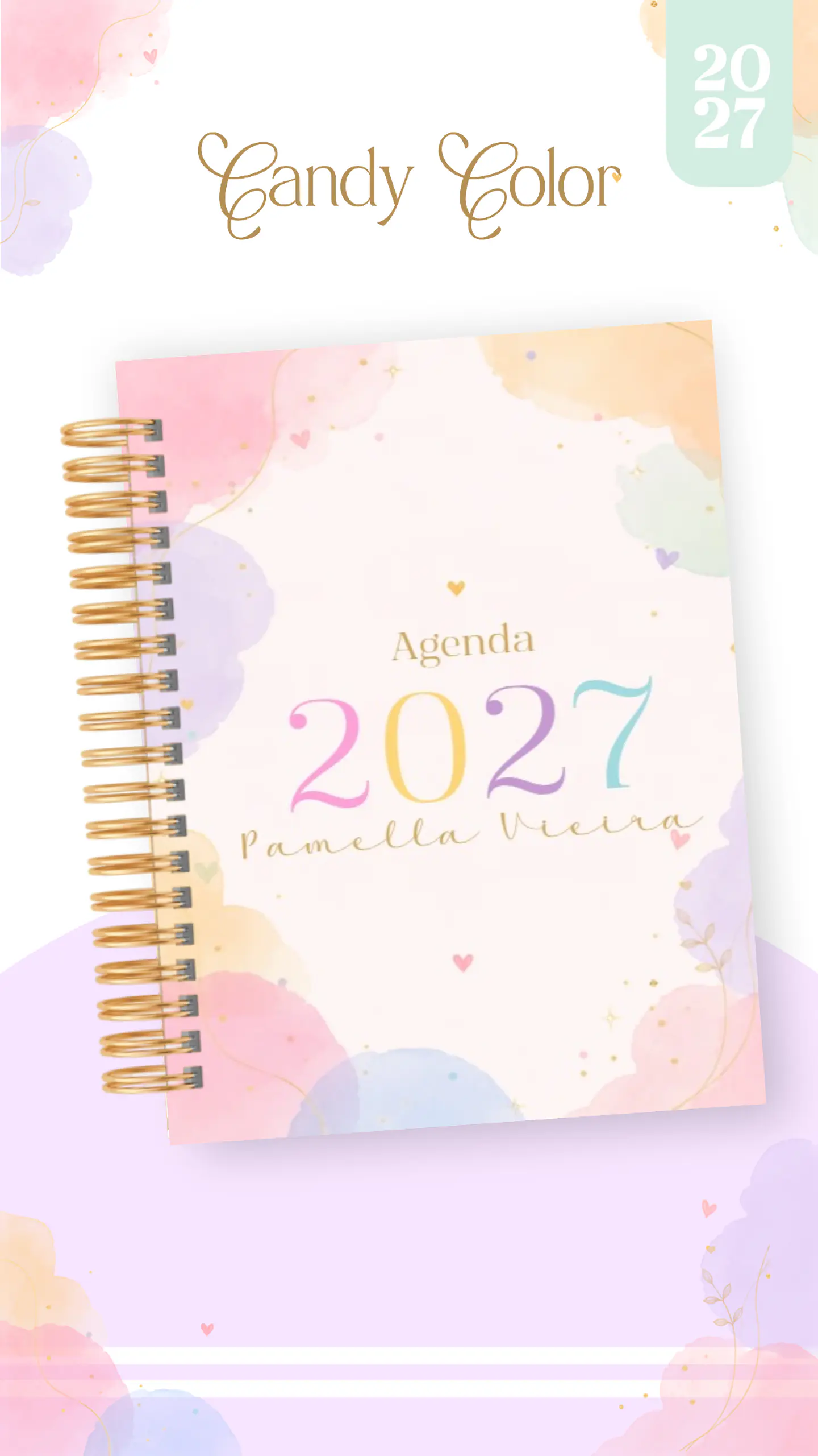 Arquivo Encadernação Candy Color Combo 2027 3