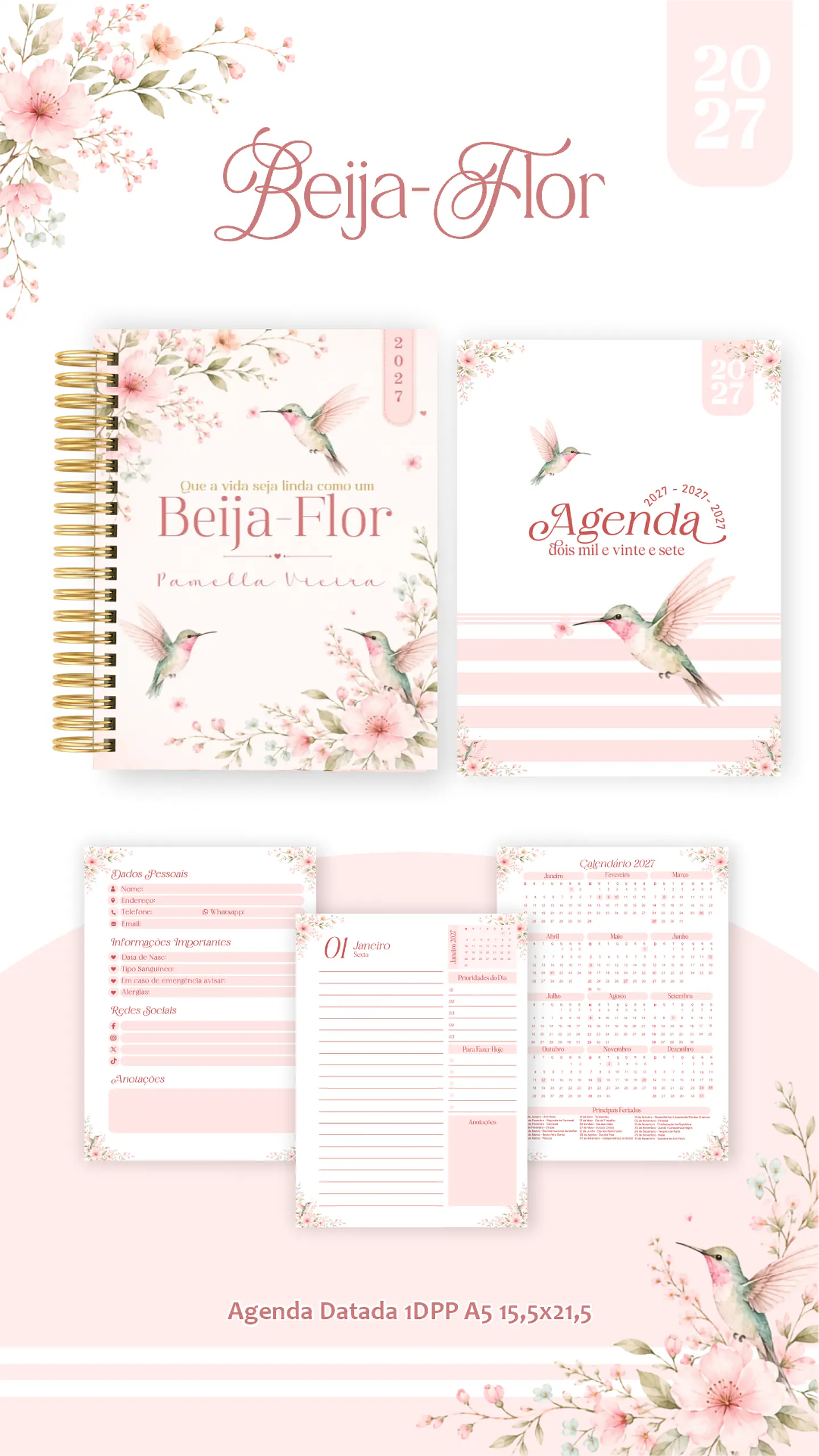 Arquivo Encadernação Beija Flor Combo 2027 3