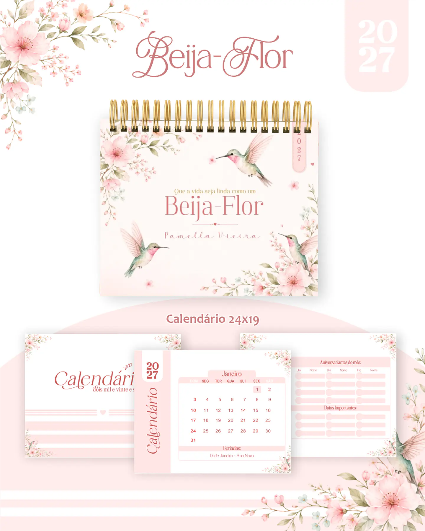 Arquivo Encadernação Beija Flor Combo 2027 4