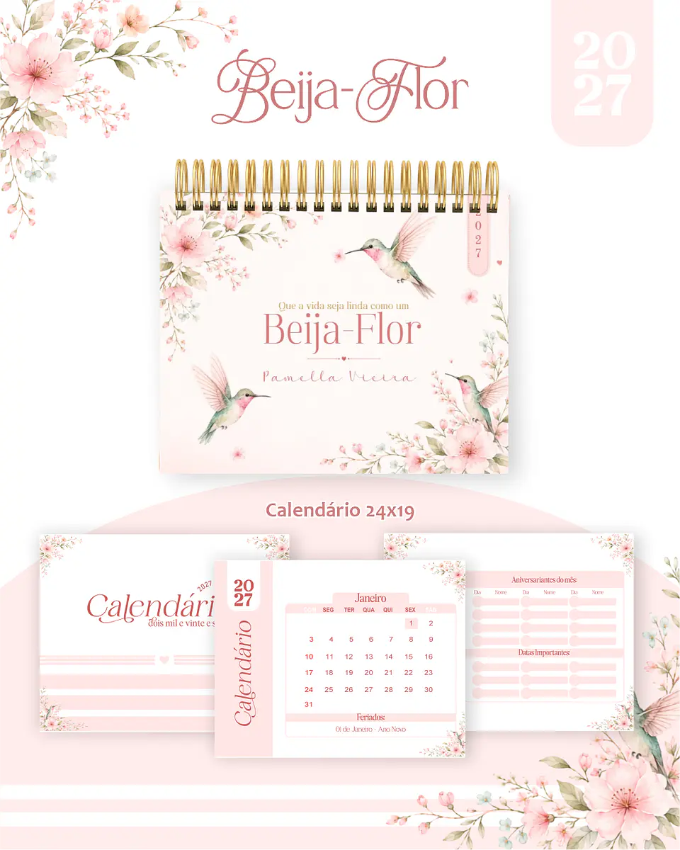 Arquivo Encadernação Beija Flor Combo 2027 4