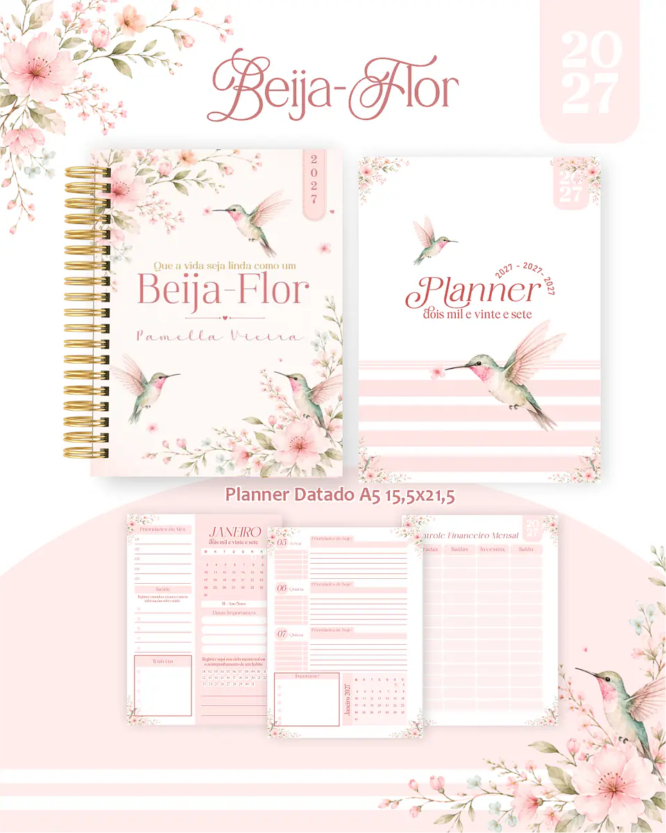 Arquivo Encadernação Beija Flor Combo 2027 5
