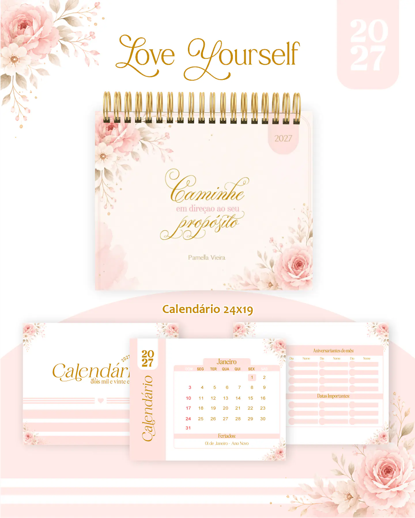 Arquivo Encadernação Love Yourself Combo 2027 3