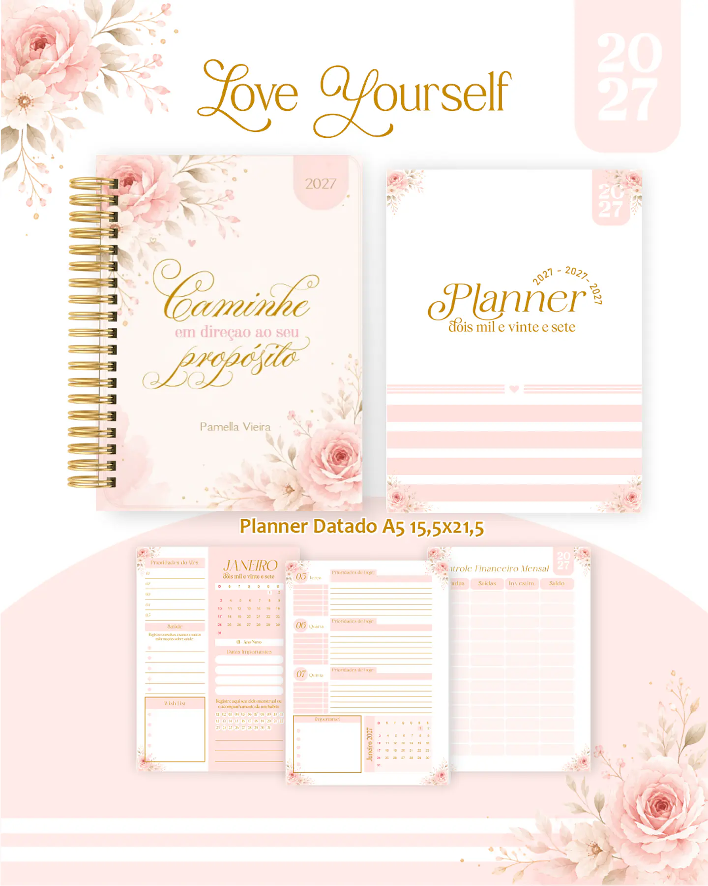 Arquivo Encadernação Love Yourself Combo 2027 4