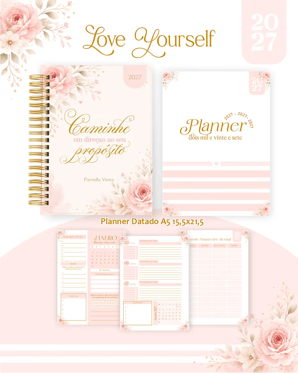 Arquivo Encadernação Love Yourself Combo 2027 4