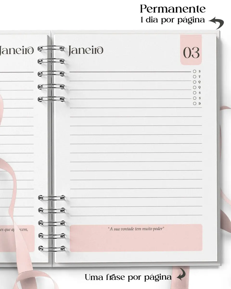 Arquivo Agendas Femininas Neutra 2027 Combo PERM Versículos Frases Horários 2
