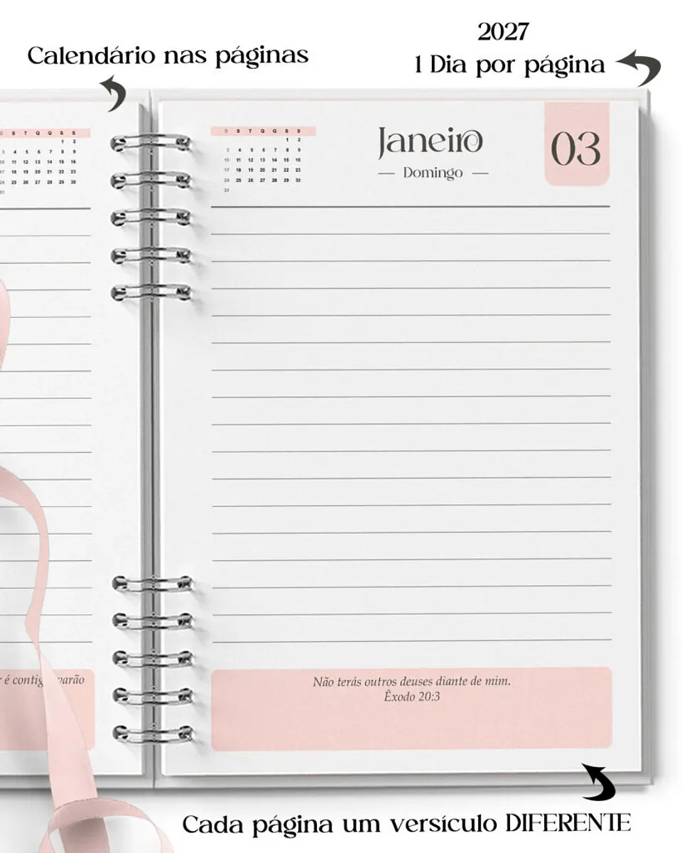 Arquivo Agendas Femininas Neutra 2027 Combo PERM Versículos Frases Horários 12