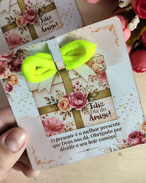 Arquivo Dia do Amigo Card Xuxinha Presente