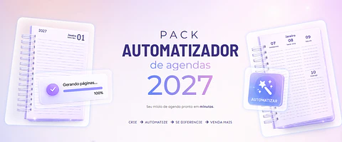 Arquivo Pack Automatizador de Agendas 2027 - Versão PRO