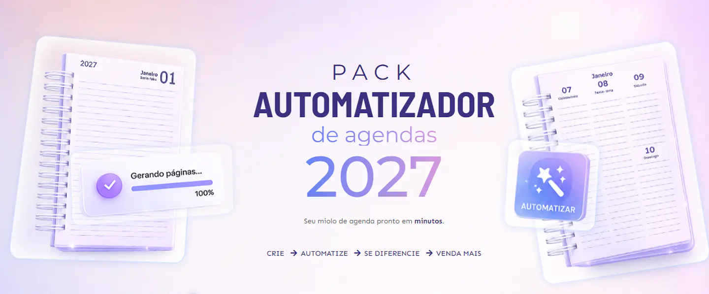 Arquivo Pack Automatizador de Agendas 2027 - Versão PRO 1