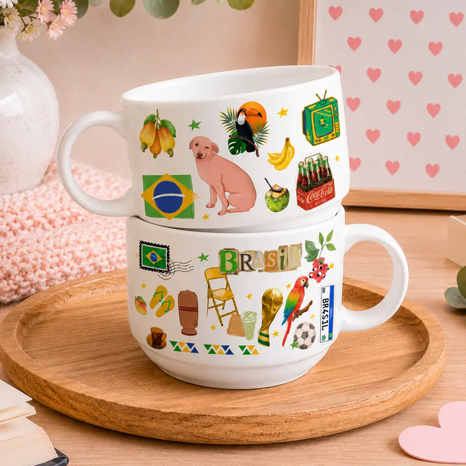 Arquivo Sublimação Caneca Brasilidades 1