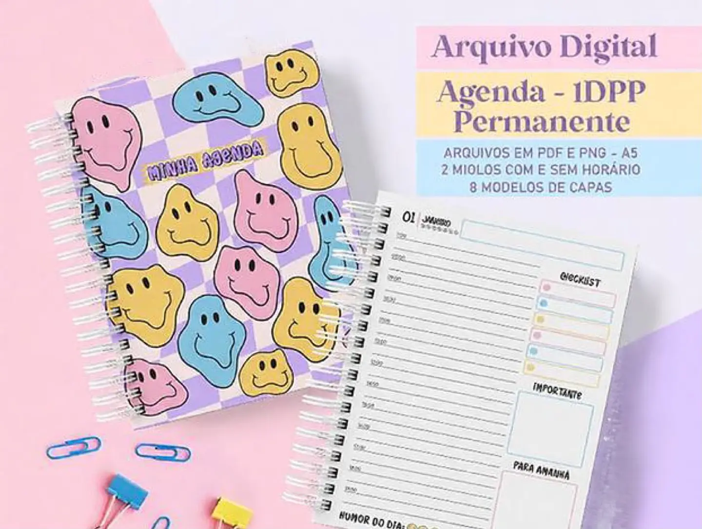 Arquivo Agenda Permanente Smile - 1DPP 1