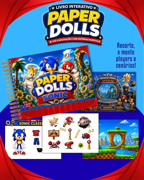 Arquivo Paper Dolls Sonic