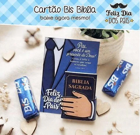 Arquivo Dia dos Pais Cartão Bis Bíblia 