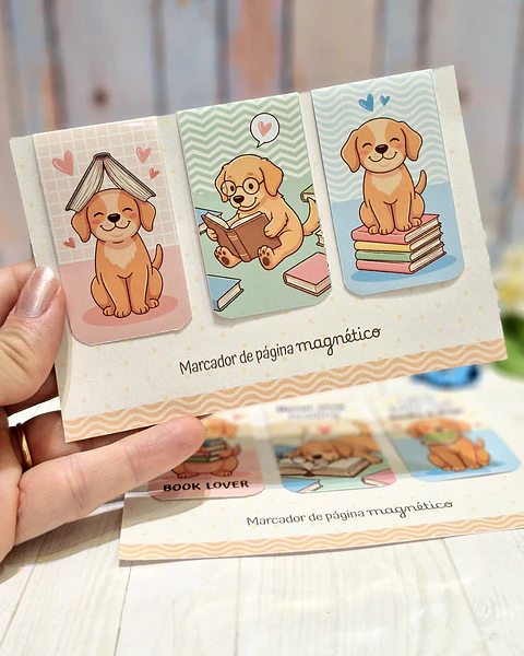 Arquivo De Corte Kit Marcador Magnetico Cachorrinho