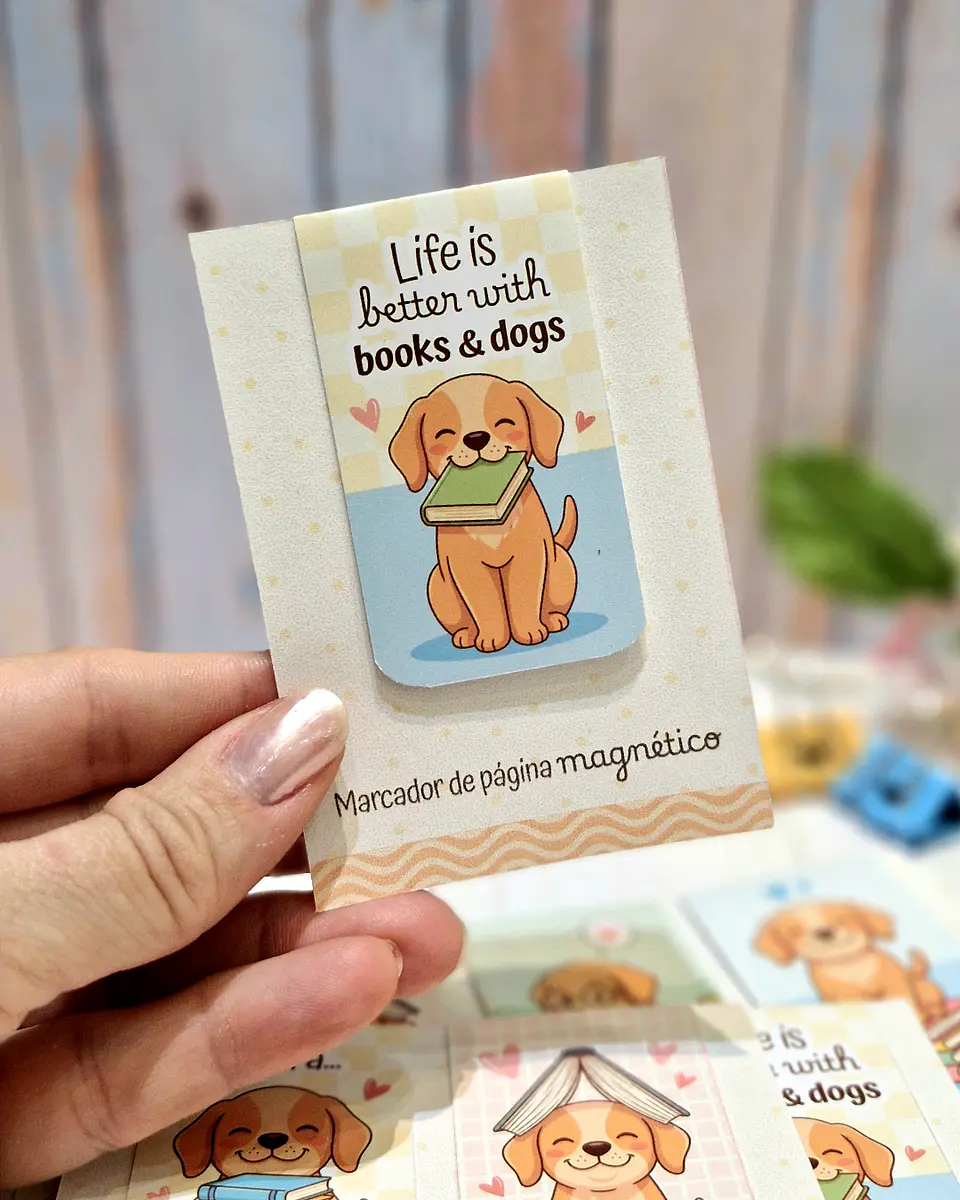 Arquivo De Corte Kit Marcador Magnetico Cachorrinho 3