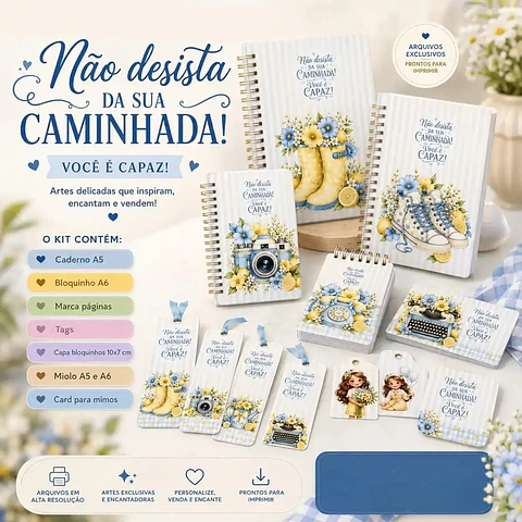 Arquivo Coleção Não Desista da Sua Caminhada