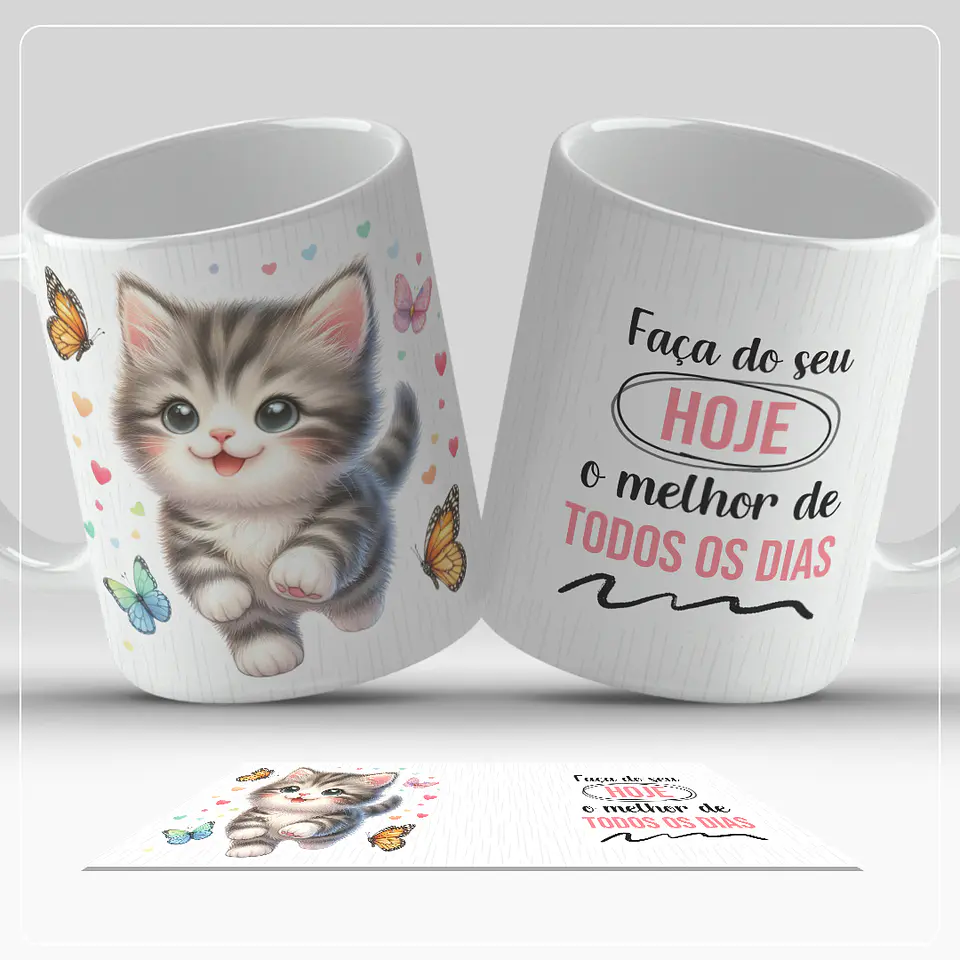 Arquivo Sublimação Caneca Faça Hoje 1