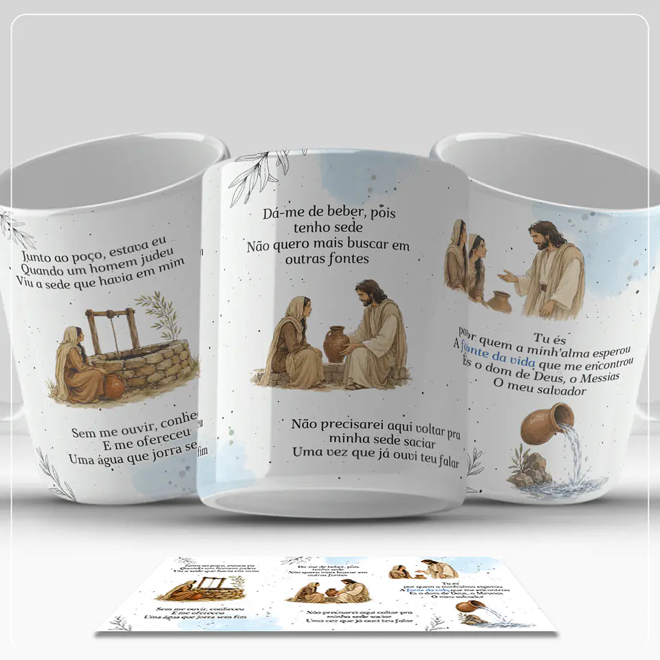 Arquivo Sublimação Caneca Jesus 1
