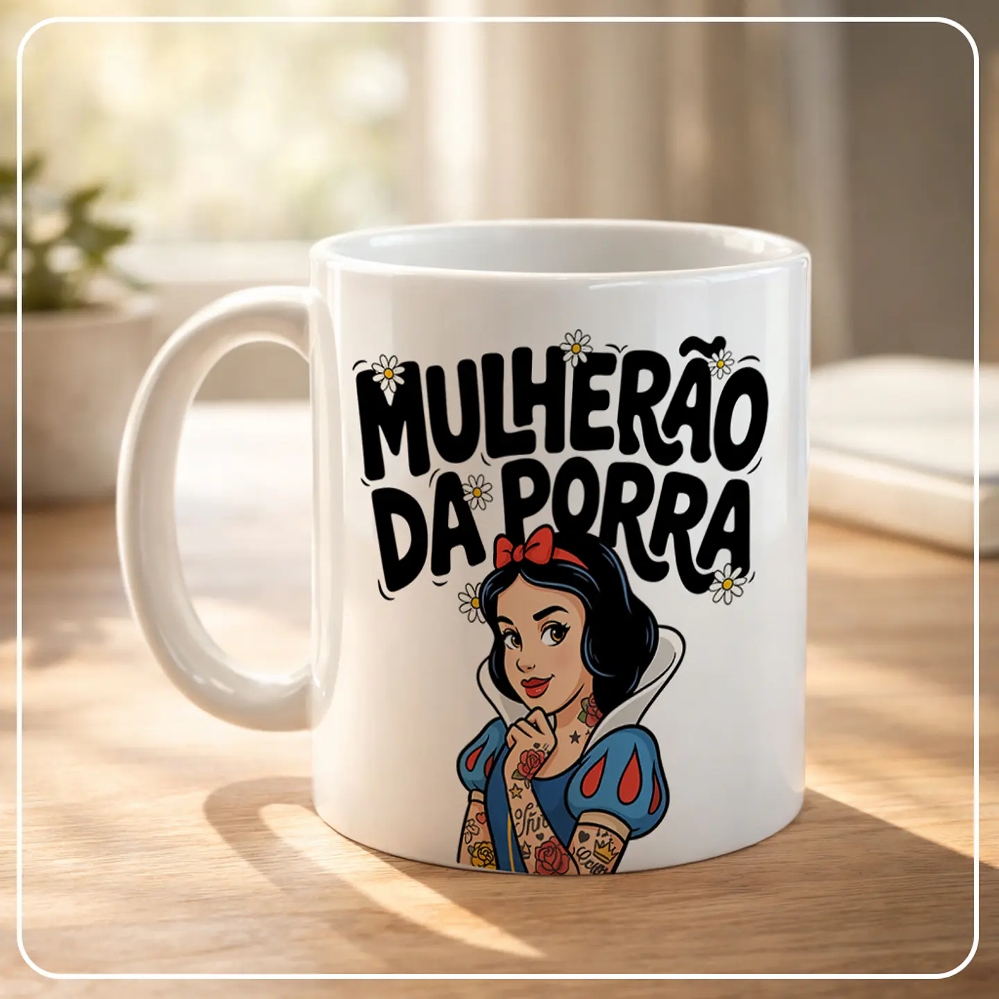 Arquivo Sublimação Caneca Mulherão 1