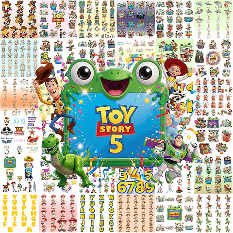 Arquivo Kit Digital Mega Pacote Toy Story