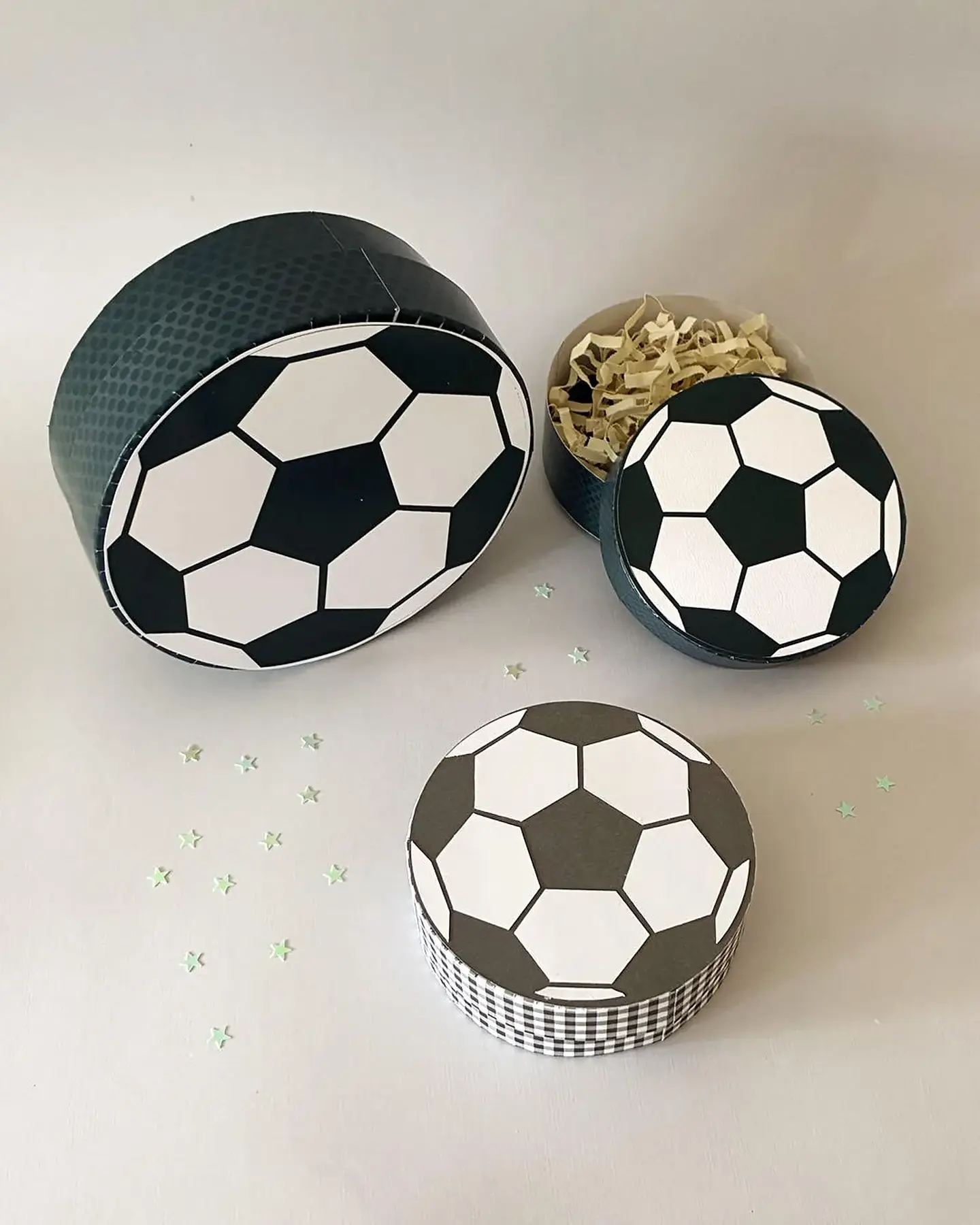 Arquivo De Corte Caixa Bola de Futebol 1