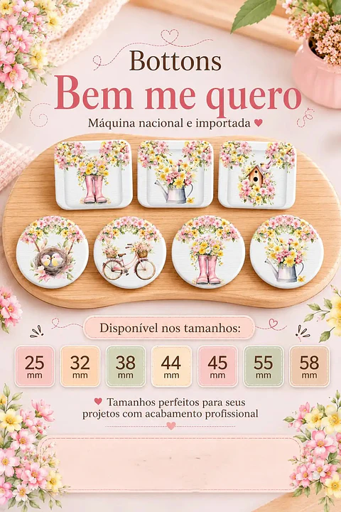 Arquivo Bem me Quero - Coleção Bottons