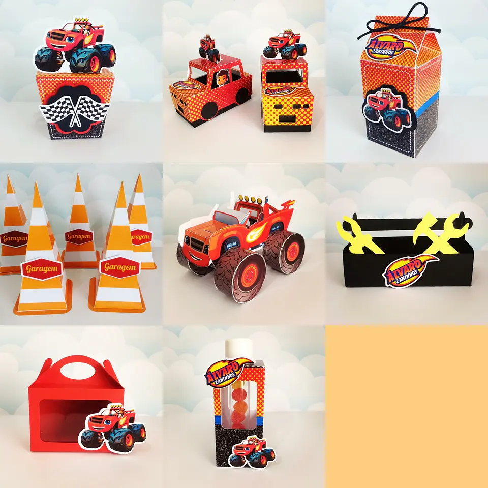 Arquivo De Corte Blaze and Monsters Machine 1
