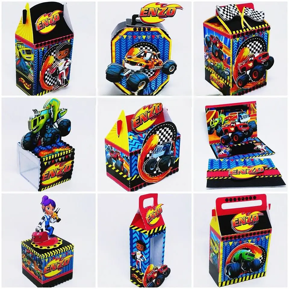 Arquivo De Corte Blaze and Monsters Machine 1