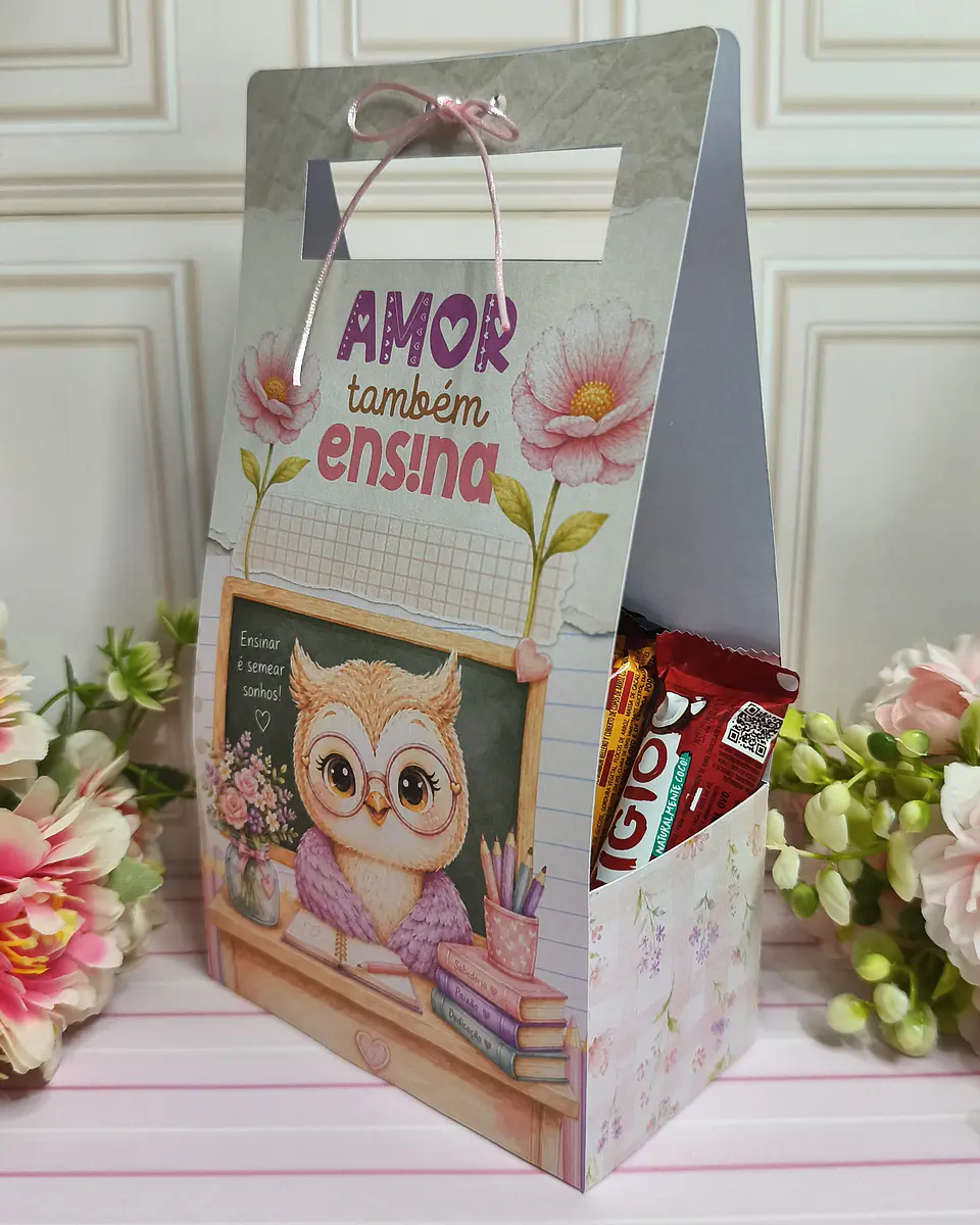 Arquivo Dia dos Professores Caixa Sacola Presente 1
