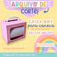 Arquivo de corte – caixa box para caneca – Ilustracin - Thumbnail 1
