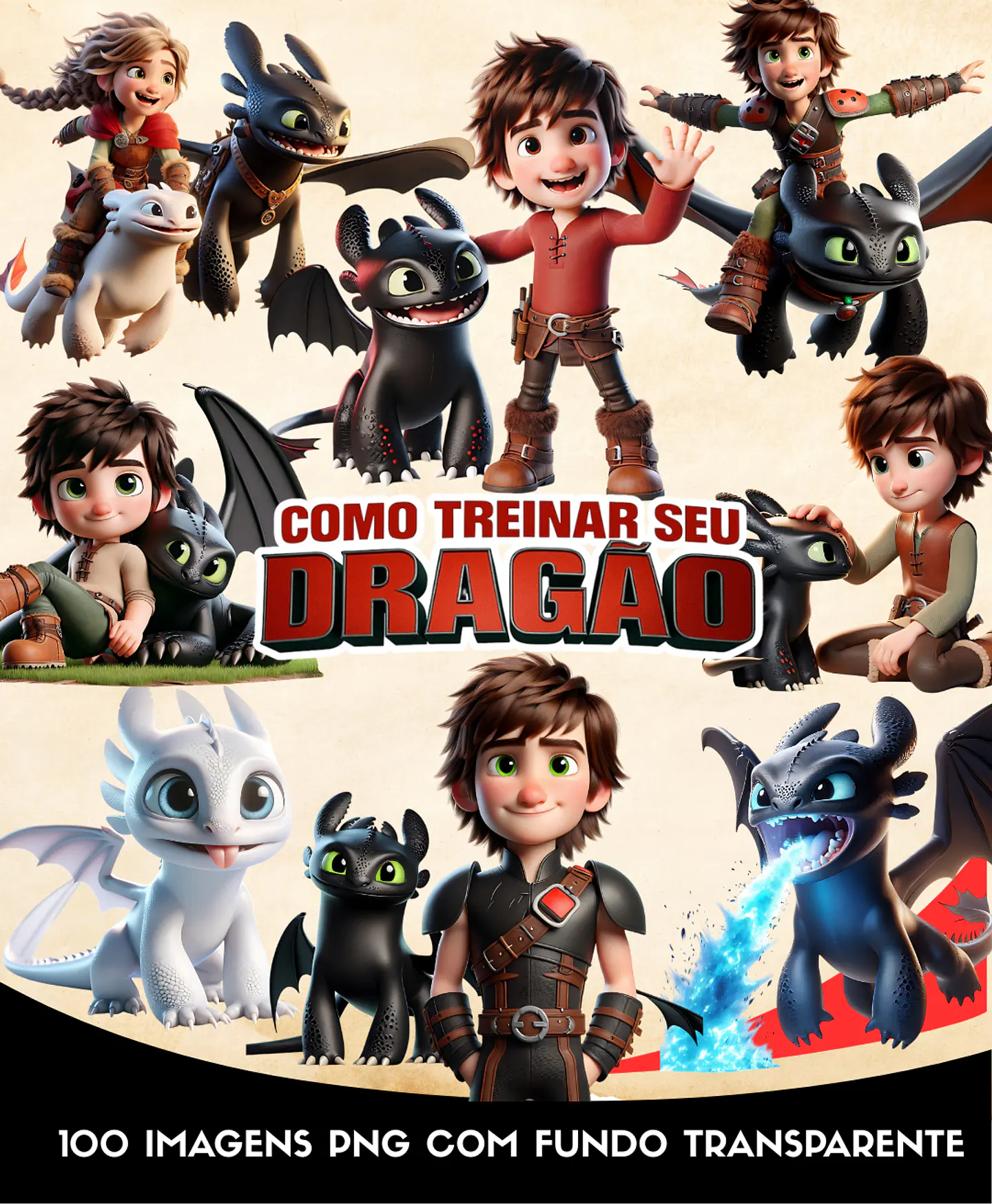 Arquivo Kit Digital Como Treinar o seu Dragão 1