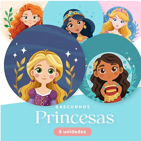 Arquivo Kit Digital Princesas 