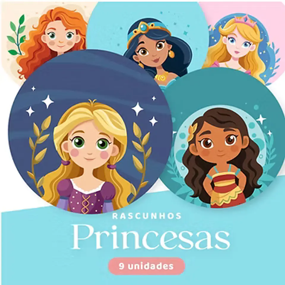 Arquivo Kit Digital Princesas  1