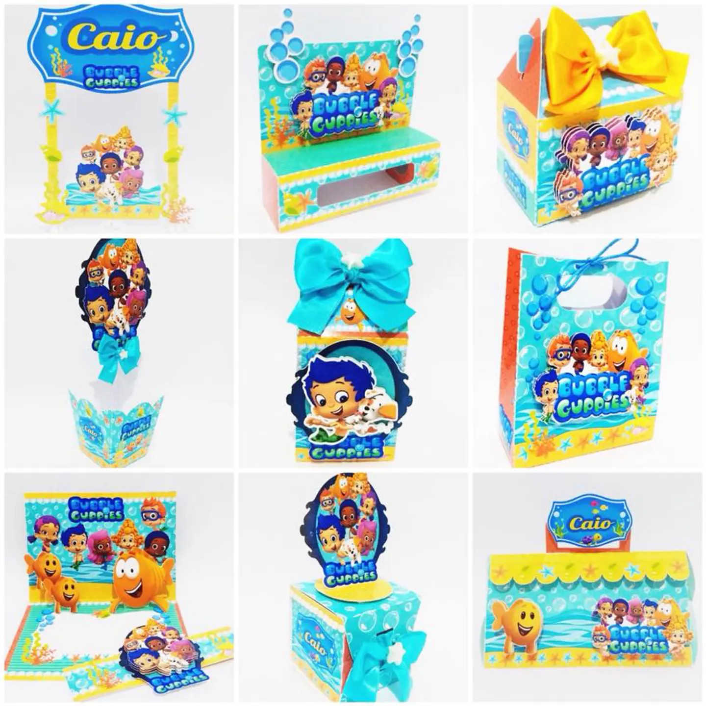 Arquivo De Corte Bubble Guppies 1
