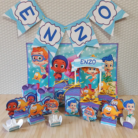 Arquivo De Corte Bubble Guppies