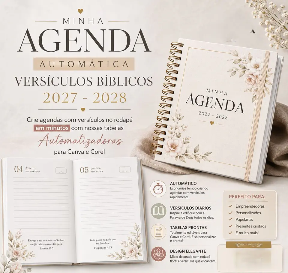 Arquivo Automatizador Agendas com Versículos 2027 - 2028 1