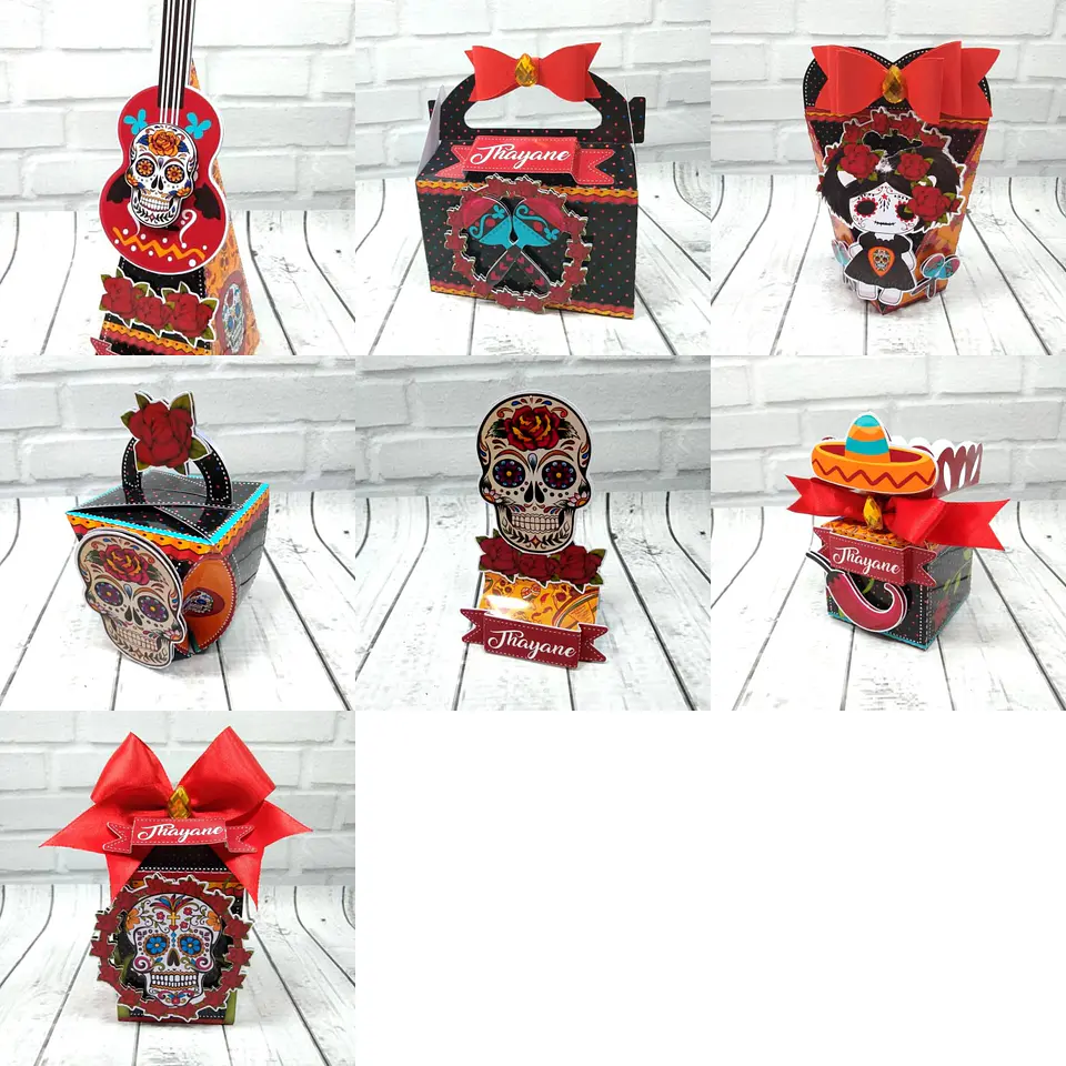 Arquivo De Corte Caveira Mexicana 1