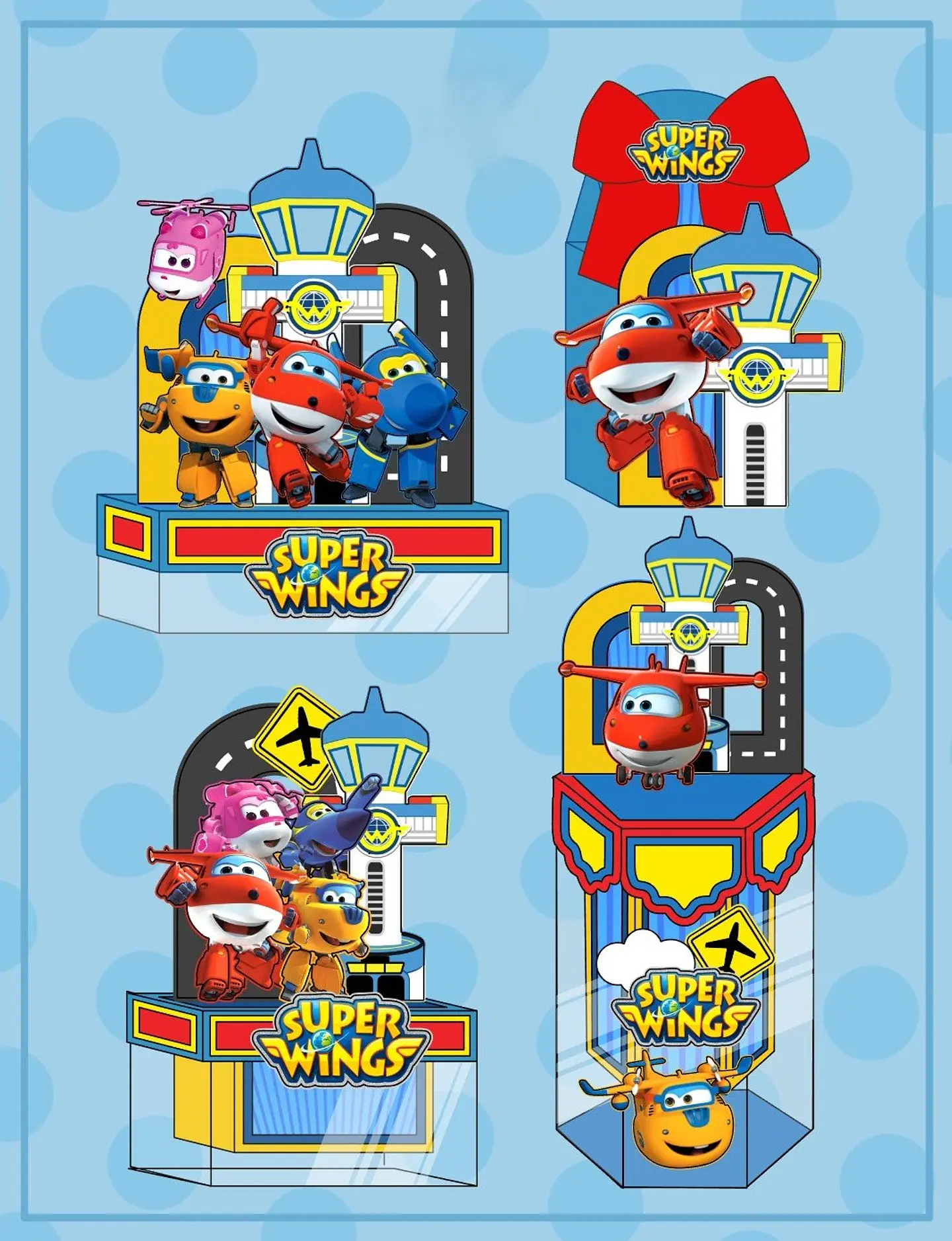 Arquivo De Corte Super Wings  1