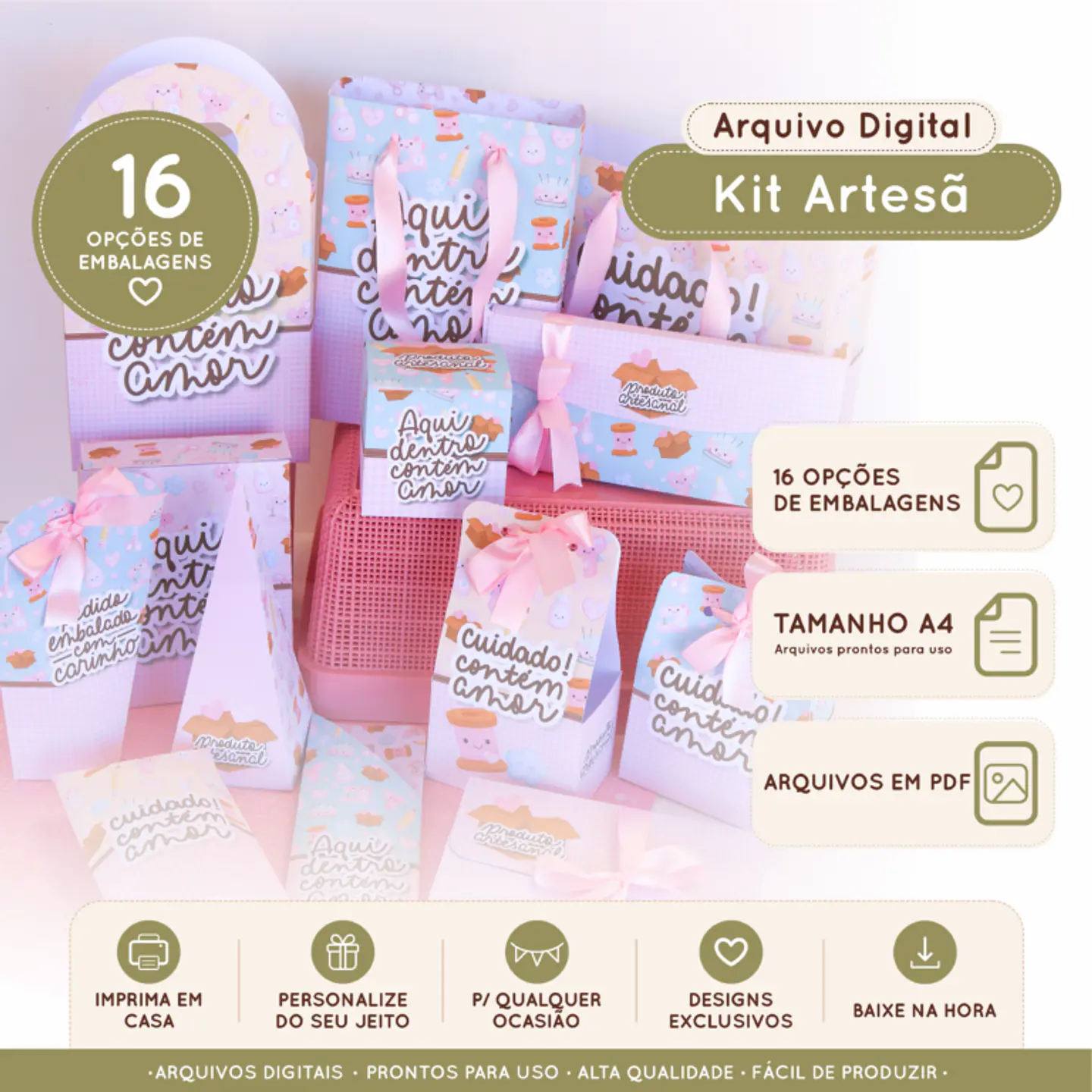 Arquivo De Corte Kit Artesã 1