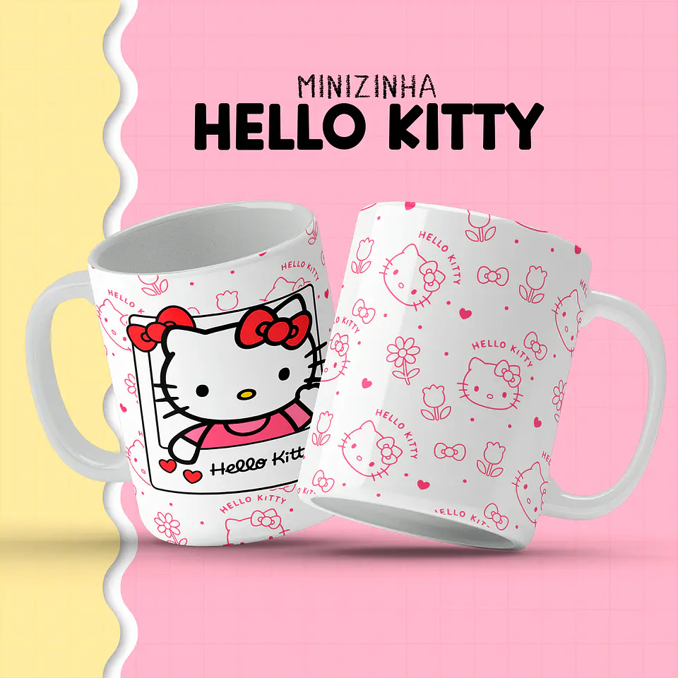 Arquivo Caderno Minizinha Hello Kitty Rosa 2