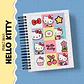 Arquivo Caderno Minizinha Hello Kitty Azul  - Thumbnail 1