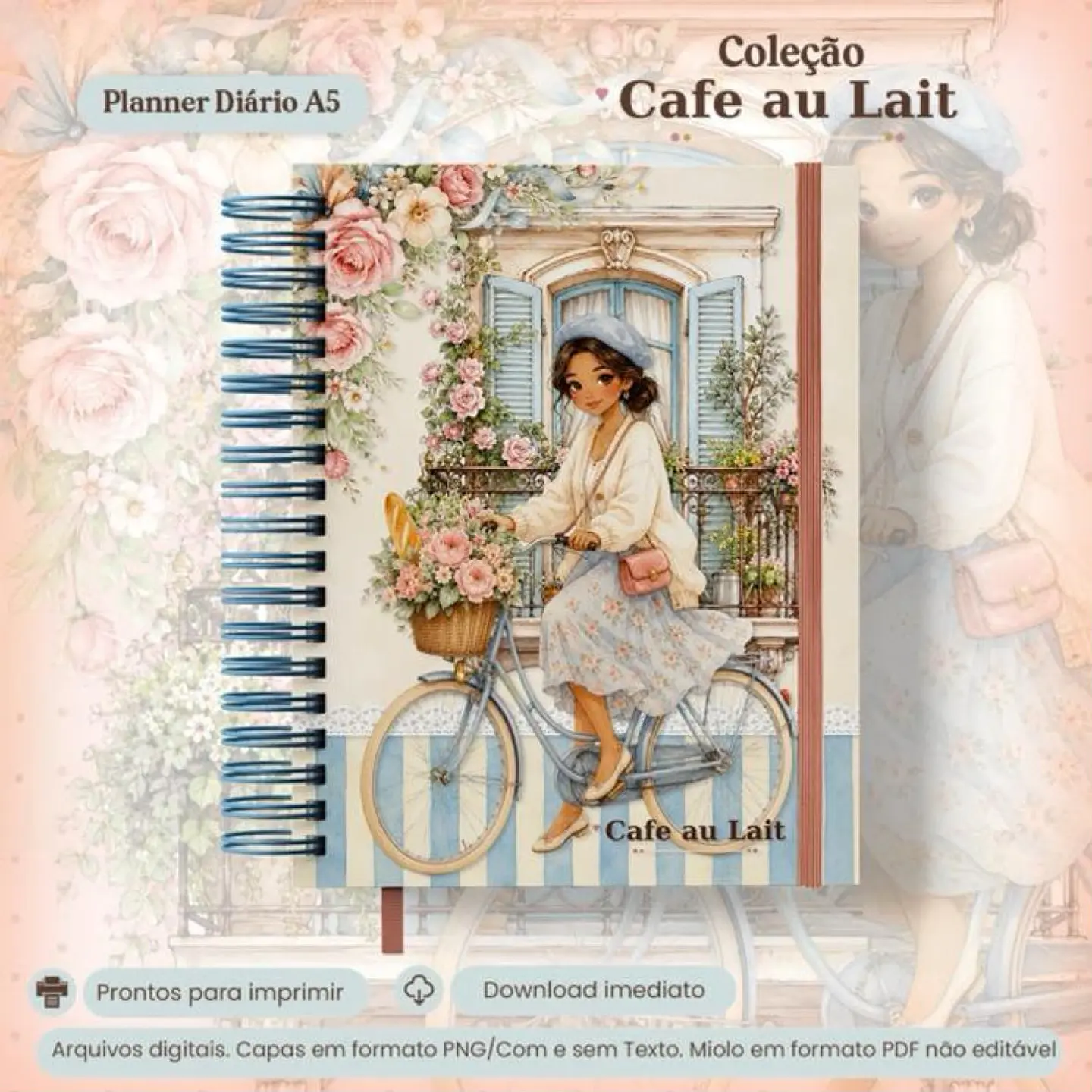 Arquivo Colecão Café au Lait - Planner Diario A5 1