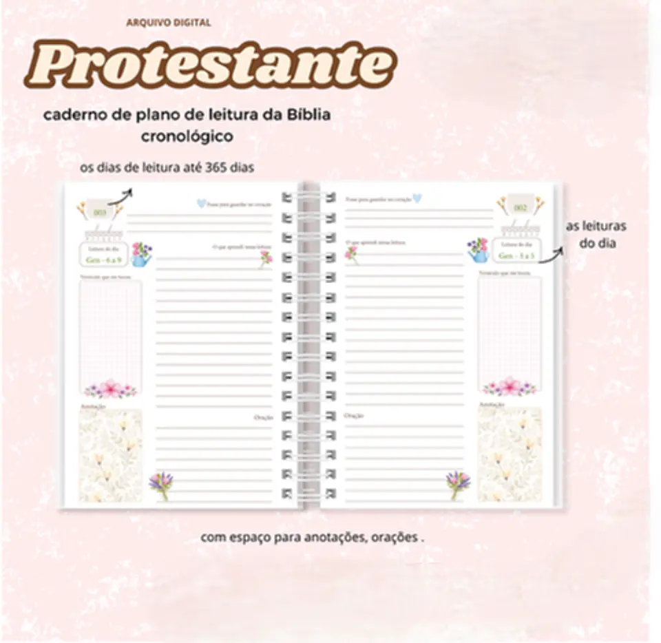 Arquivo Miolo Protestante Plano de Leitura da  Bíblia  1