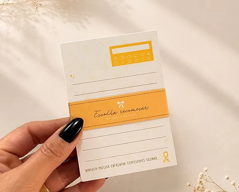 Arquivo Setembro Amarelo Kit Notinhas 