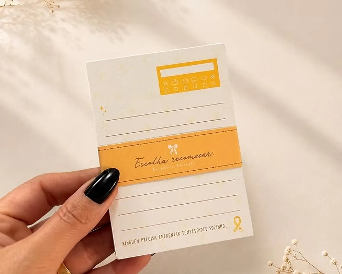 Arquivo Setembro Amarelo Kit Notinhas  1
