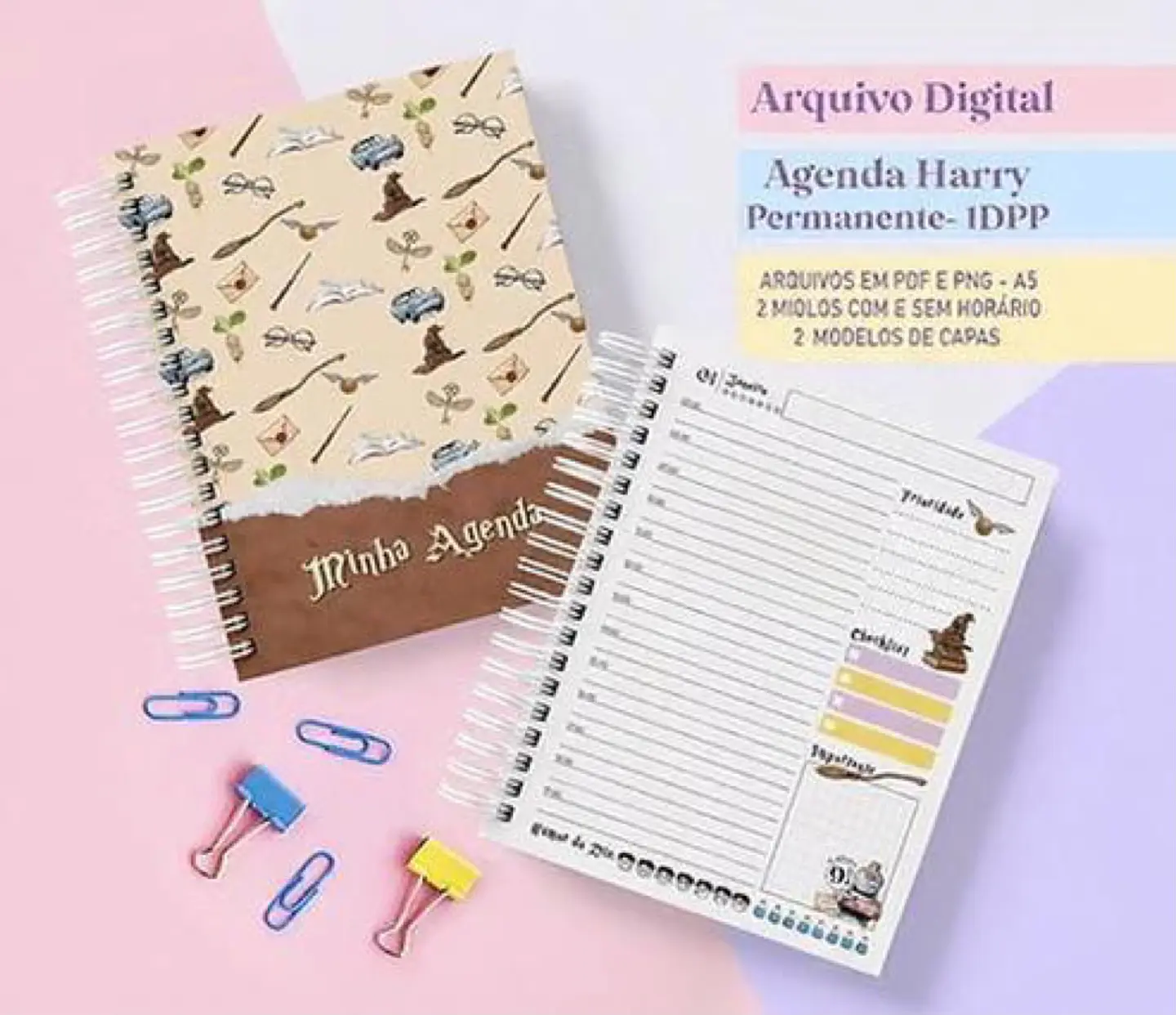 Agenda Harry Potter Permanente-1DPP 1