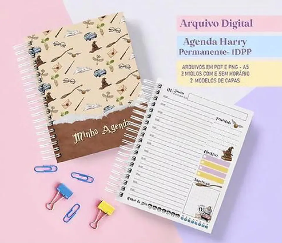 Agenda Harry Potter Permanente-1DPP 1