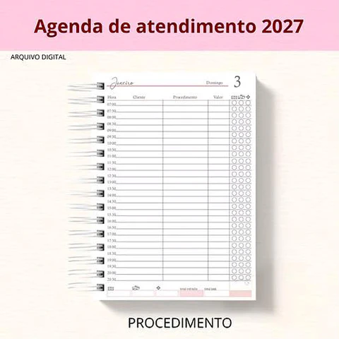 Arquivo Encadernação Agenda Procedimento